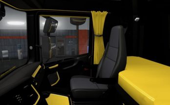 Scania S & R 2016 Gold - Black Interior 1.36.x