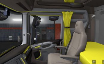 Scania S & R 2016 Grey - Yellow Interior 1.36.x