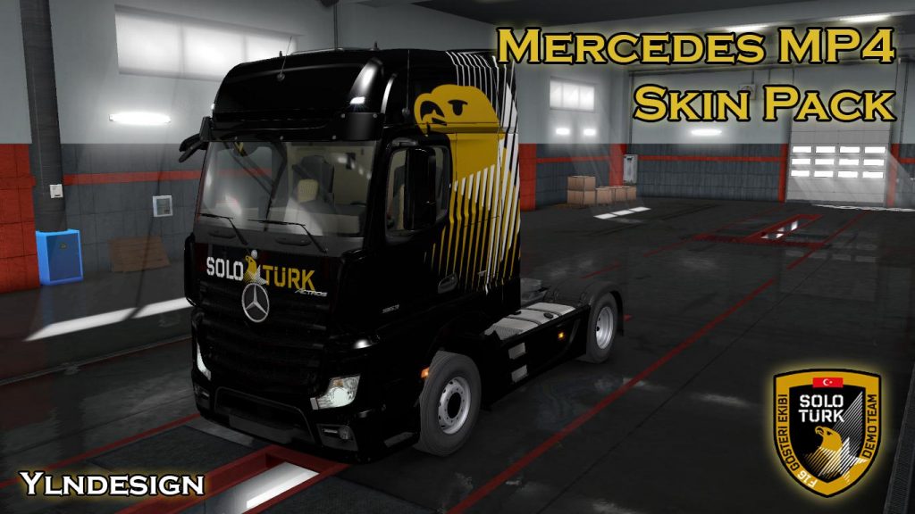 SoloTurk Skin Pack - Mercedes MP4 v1.0
