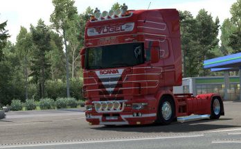 Vogel Transporte GmbH Skin for RJL Scania 4-series v1.0