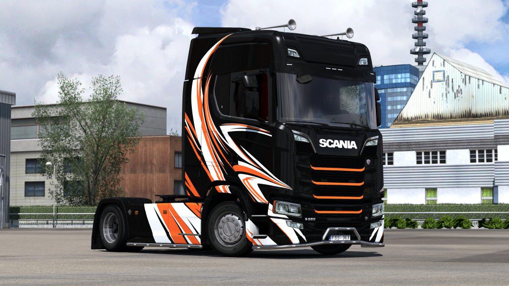 Gunt Kolbitsch style skin for Scania S Next-Gen v1.0