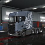 Mighty Griffin compatibility mod for NextGen Scania P G R S 1.36.x