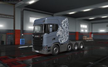 Mighty Griffin compatibility mod for NextGen Scania P G R S 1.36.x