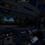 Scania S Blue - White Interior 1.36.x