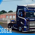Scania S RUGSEGGER skin v1.0