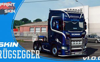 Scania S RUGSEGGER skin v1.0