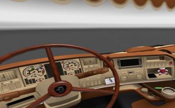 Scania Spoke Steering Wheel 1.36.x