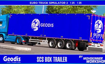 Scs Trailer - Geodis Euro 1.36