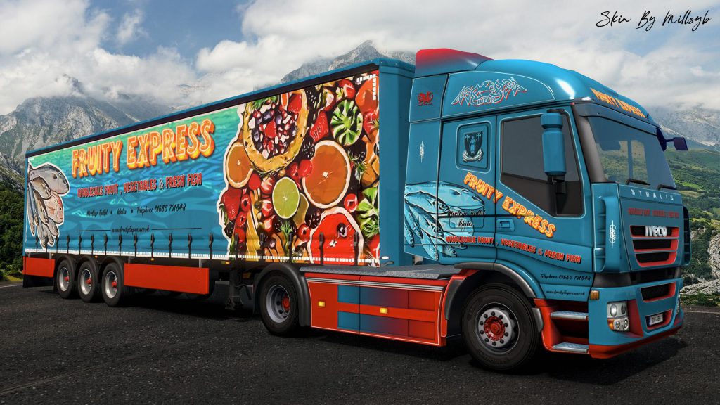 Fruity Express Combo Skin v1.0