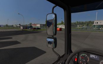 Improved mirrors for MAN TGA by Madster