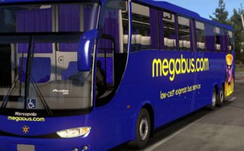 MERCEDES G6 -1200 & MEGABUS SKIN 1.36.x