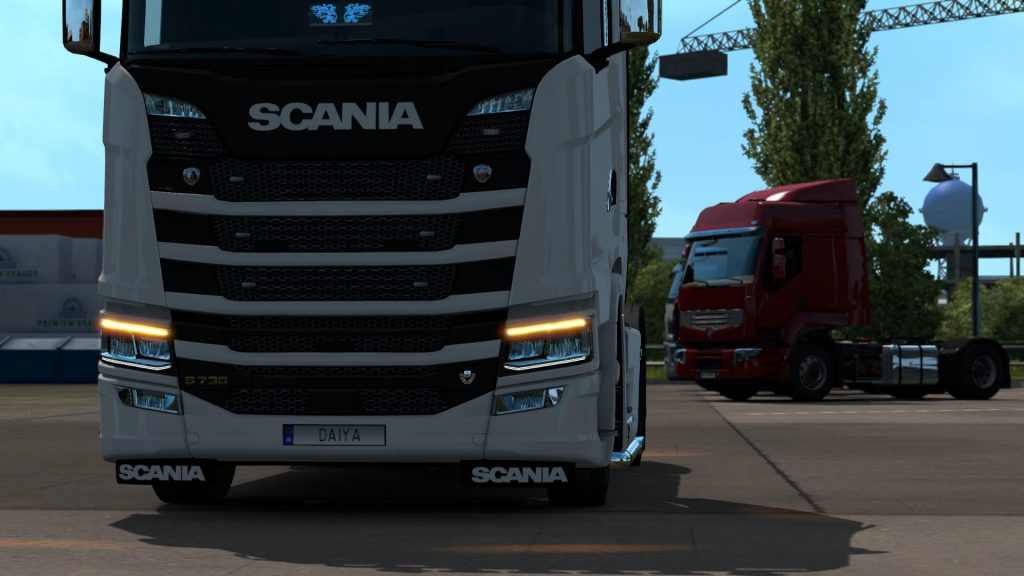 New Flare for Scania v 1.0