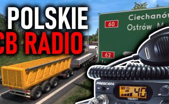 Polskie CB RADIO for ETS2 1.36.x