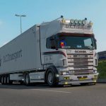 Scania R4 Dutch Container Transport skin v1.0
