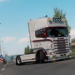 Scania R4 Dutch Container Transport skin v1.0
