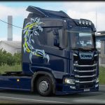 SCANIA S R GRIFFIN Multicolor v1.0