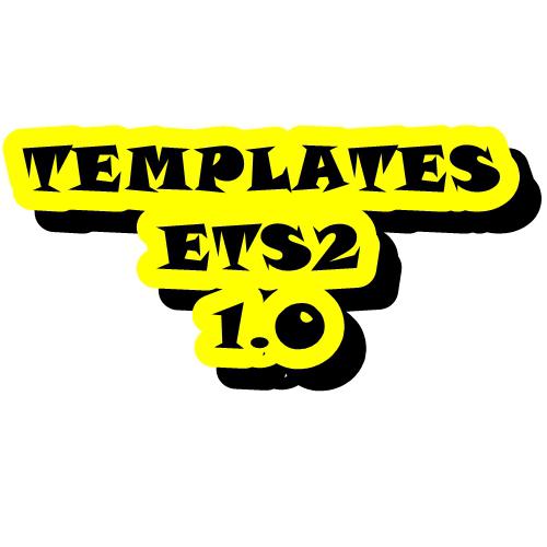 TEMPLATES EURO TRUCK SIMULATOR 2 v1.0