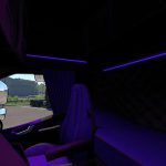 Volvo FH 2012 Black & Amber Interior v1.0