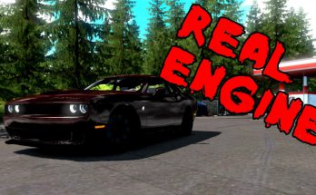 Dodge Challenger [Real Engine] 1.36