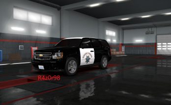 Highway Patrol skin for Chevrolet Tahoe 2007 v1.0