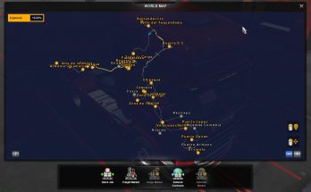 Colombia Map Save Game Profile For ETS2 1.36