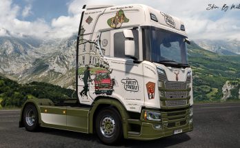 Fawlty Towers NG Scania Skin v1.0