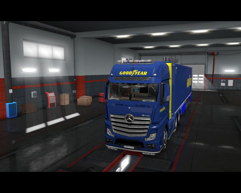 Good Year Combo For Mercedes Actros v1.0