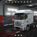 Mercedes Actros 2014 Heavy Chassi 8x4 + trailers 1.36