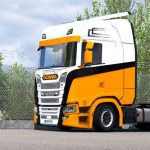 Paintable VDB Logistics Style Skin for Scania S NG v1.0