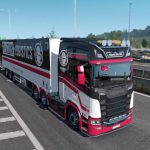 Penguin Logistics skipack for Scania S v1.0