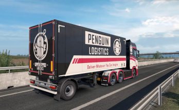 Penguin Logistics skipack for Scania S v1.0