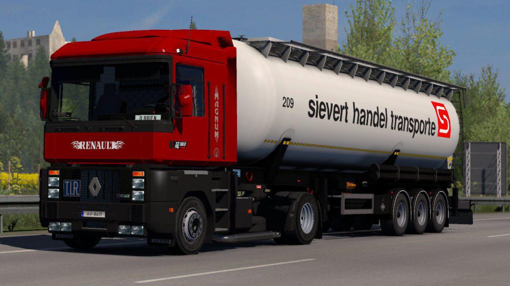 Renault Magnum Integral EE9 V8 Sound Mod v1.1.2