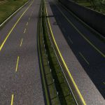 Road Yellow Stripes ETS2 1.36