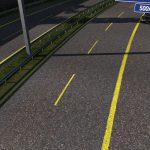 Road Yellow Stripes ETS2 1.36
