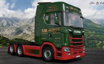 T&M Haulage Scania NG Skin v1.0