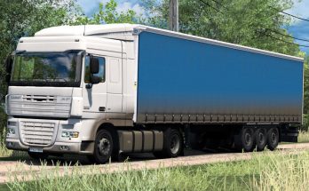 Paintable dirty skin for DAF XF 105 v1.0
