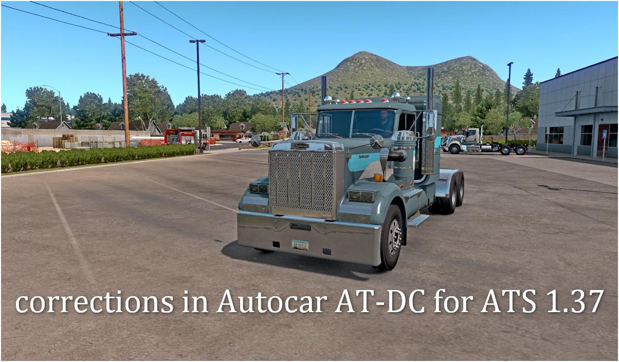 CORRECTIONS IN AUTOCAR AT-DC FOR ATS 1.37.X