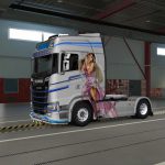 Angel Paintjob for Scania S 2016 v2.0