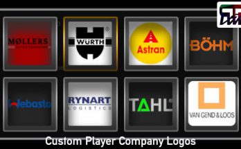 Custom Player Company Logos v1.0