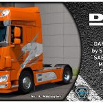 DAF XF Euro6 SABERTOOTH Multicolor SkinPack v1.0