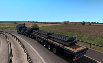 Freight Market Flatbed Doubles v1.0