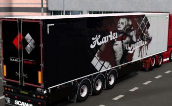 Harley Quinn Skin for Scs Trailers 1.36