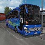 MB Travego SHD bus with 2020 Officially Skin v2.0