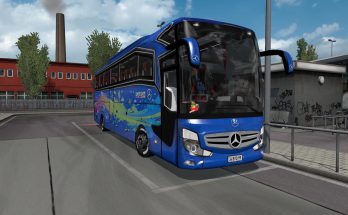 MB Travego SHD bus with 2020 Officially Skin v2.0