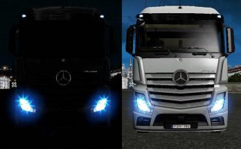 Realistic lights for all Trucks 1.37.x