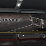 RENAULT company trailer v1.0