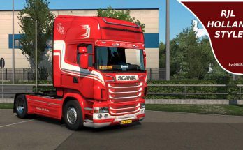 RJL Scania HOLLAND skin v1.0