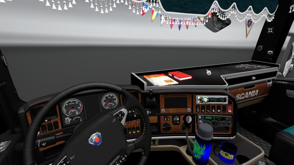 Scania Streamline 4 series Interior 1.36.x