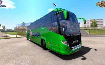 Scania Touring Bus + Interior v1.5 1.36.x