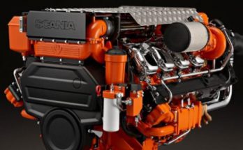 Scania V8 Marine Engines 1.36